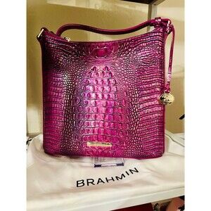 Brahmin Katie Hyacinth  Melbourne Leather Crossbody NWT